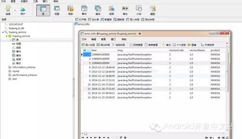 Android 全局異常處理與服務(wù)器數(shù)據(jù)存儲支持服務(wù)